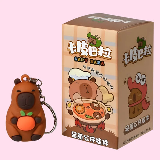 Capybara Adventures Series Keychain Blind Box