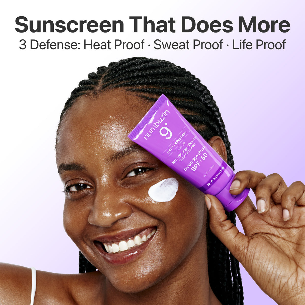 Numbuzin No.9 NAD+ BIO Super Defense Glow Sunscreen