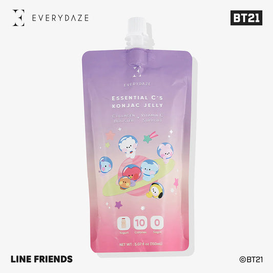 EVERYDAZE with BT21: Essential C's Konjac Jelly - Yogurt