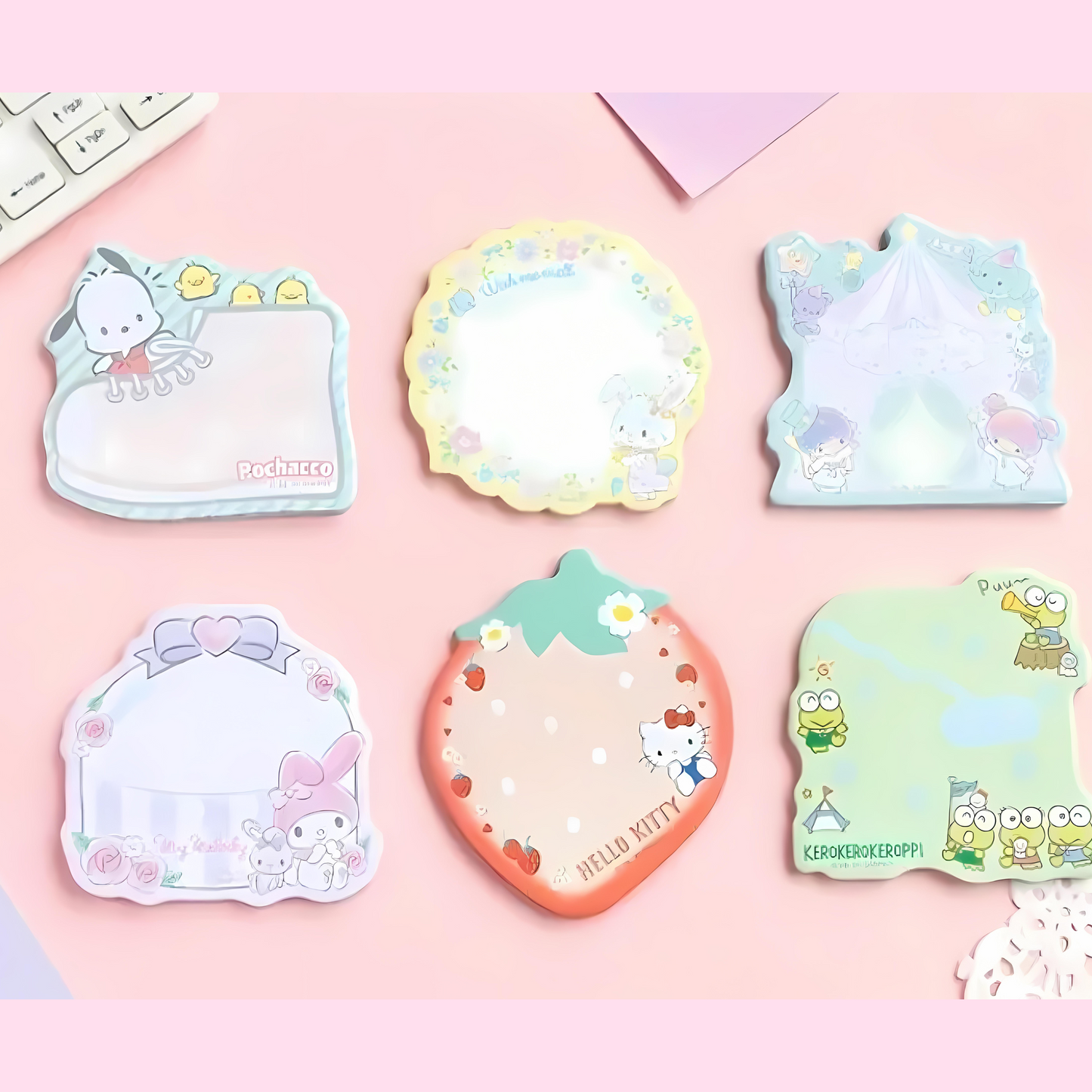 Sanrio Japan Kawaii Desk Pad Sticky Notes