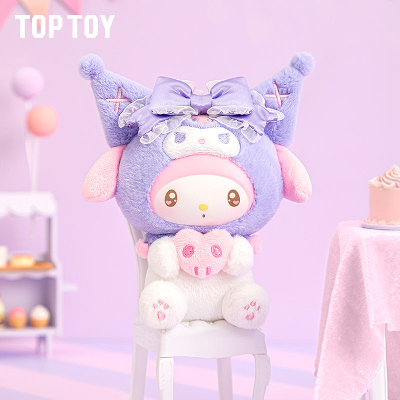 Top Toy Sanrio Characters Kuromi Party Keychain Series Plush Blind Box