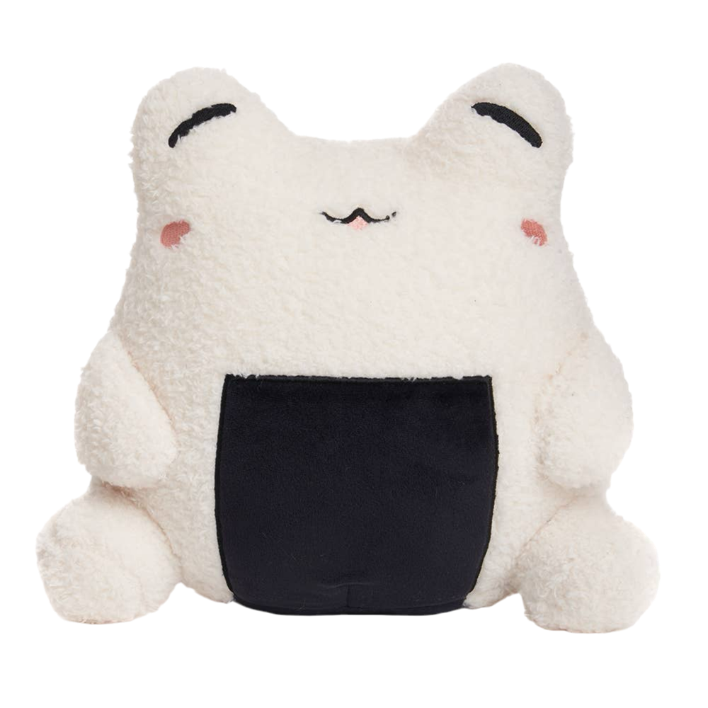 Soft Cute Kawaii Wawa Rice-Ball Frog Plushie)