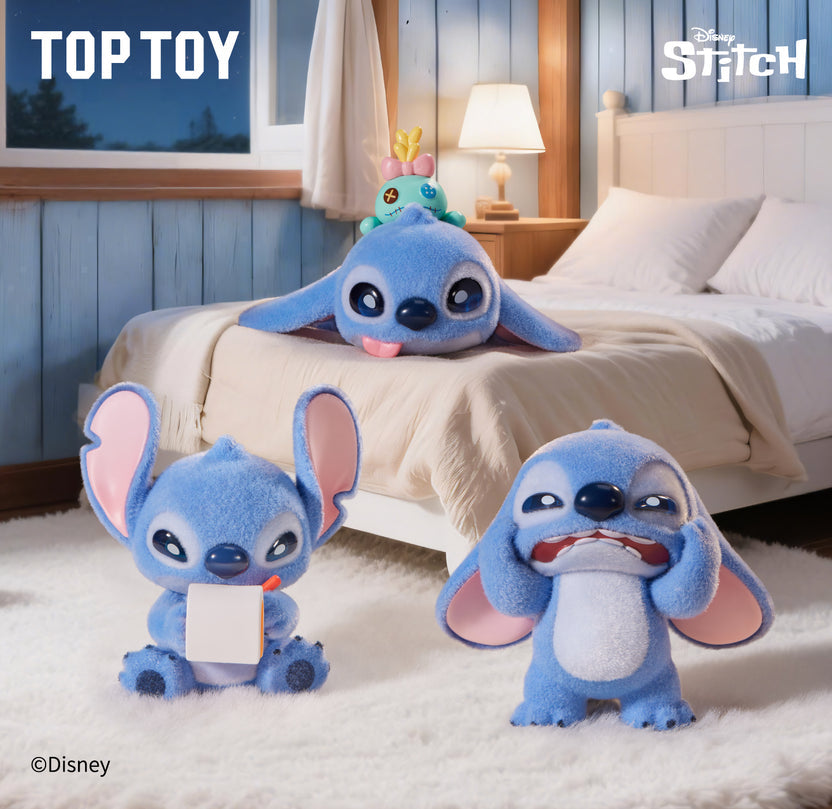 Top Toy Disney Stitch Emoji Series Figures Blind Box