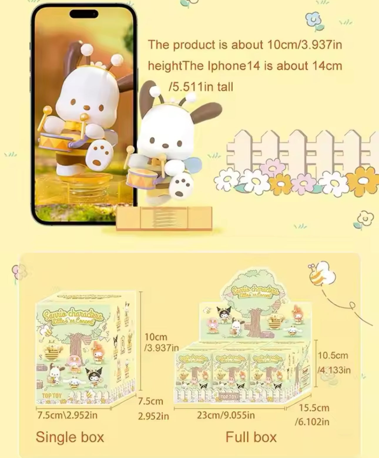 Sanrio Characters Little Bee Concert Series Blind Box