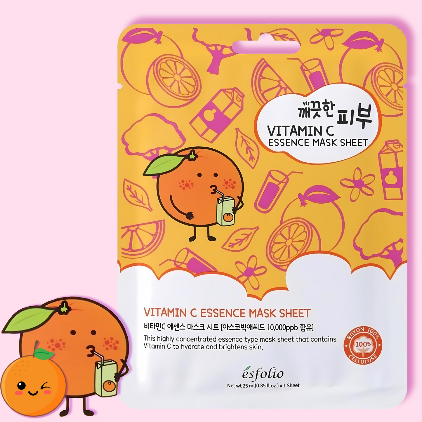 Esfolio Essence Mask Sheet Vitamin C