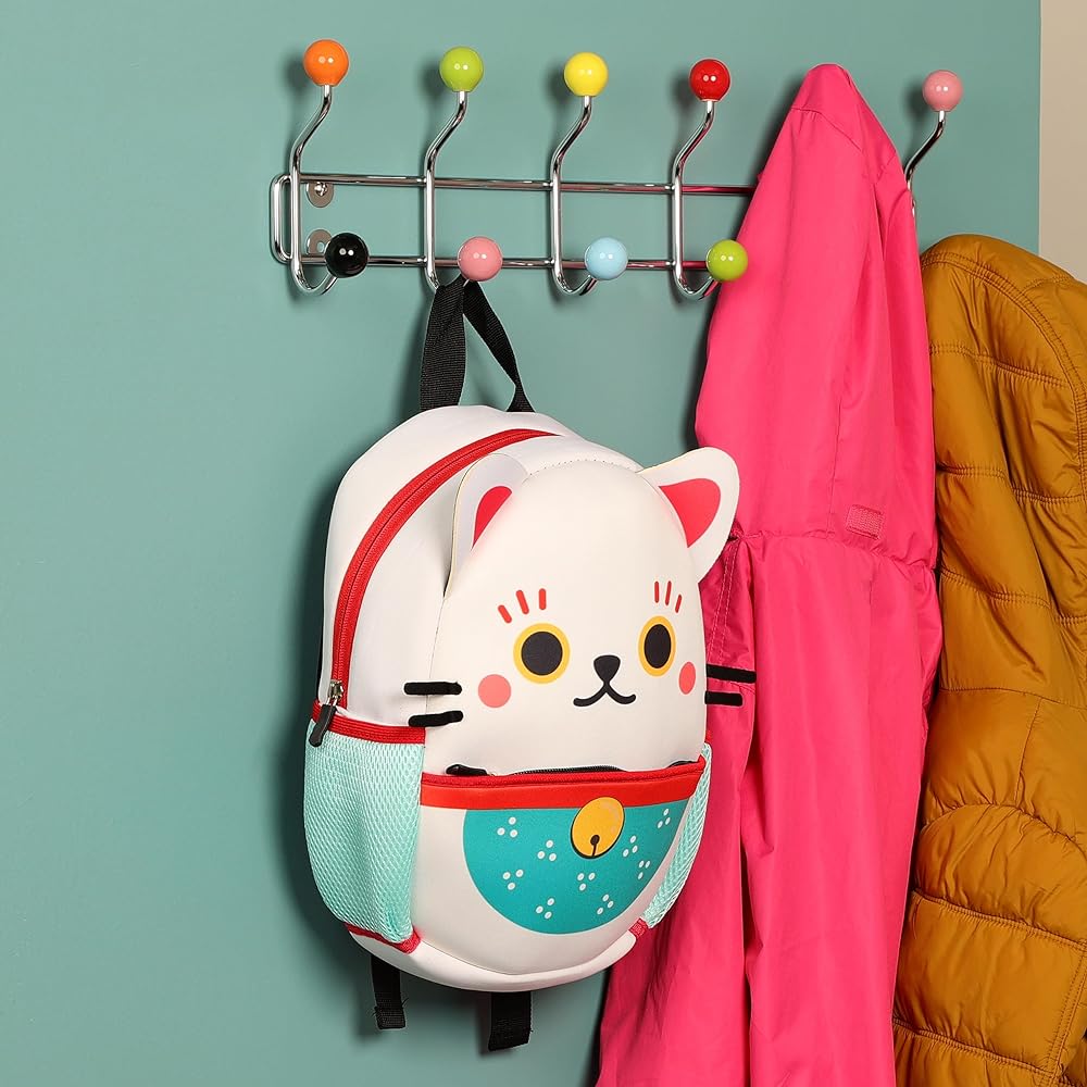 Maneki Neko Lucky Cat Neoprene Rucksack Backpack