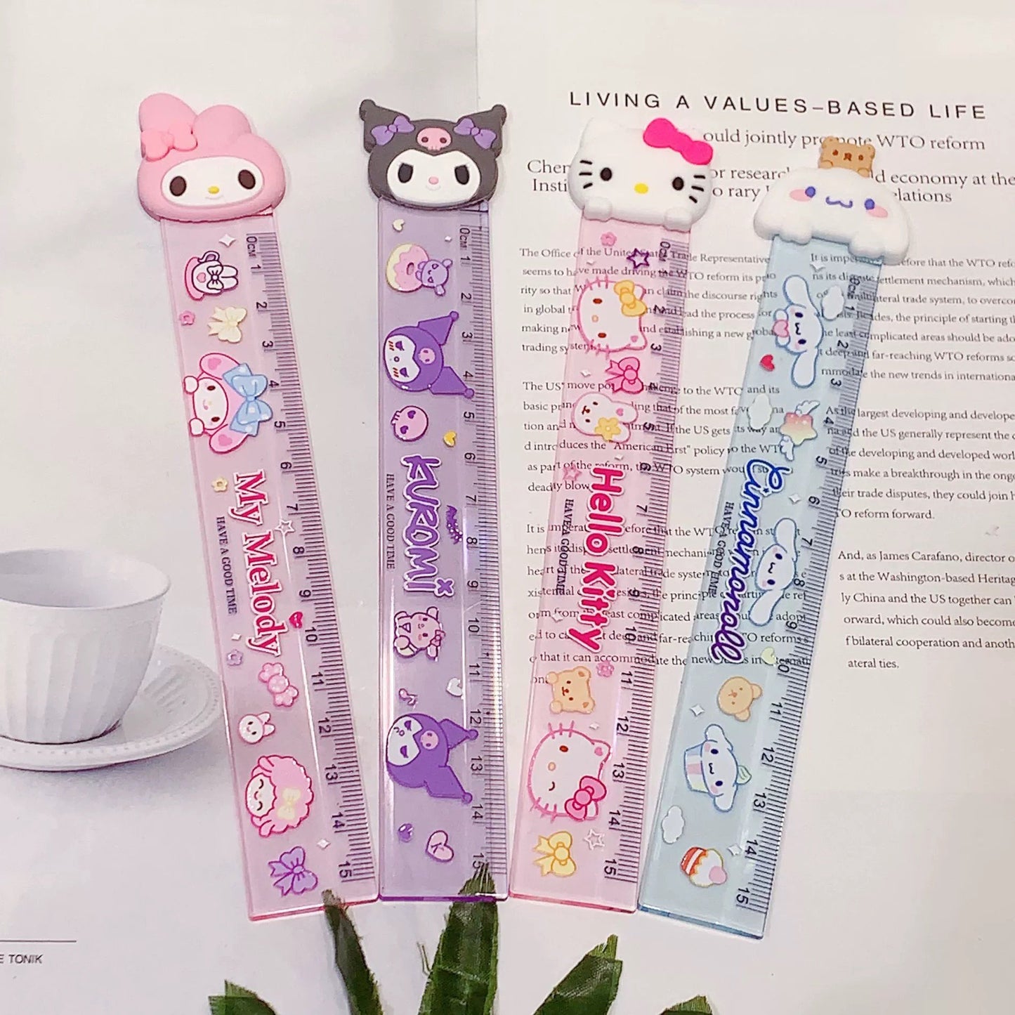 Sanrio Characters Kawaii Ruler