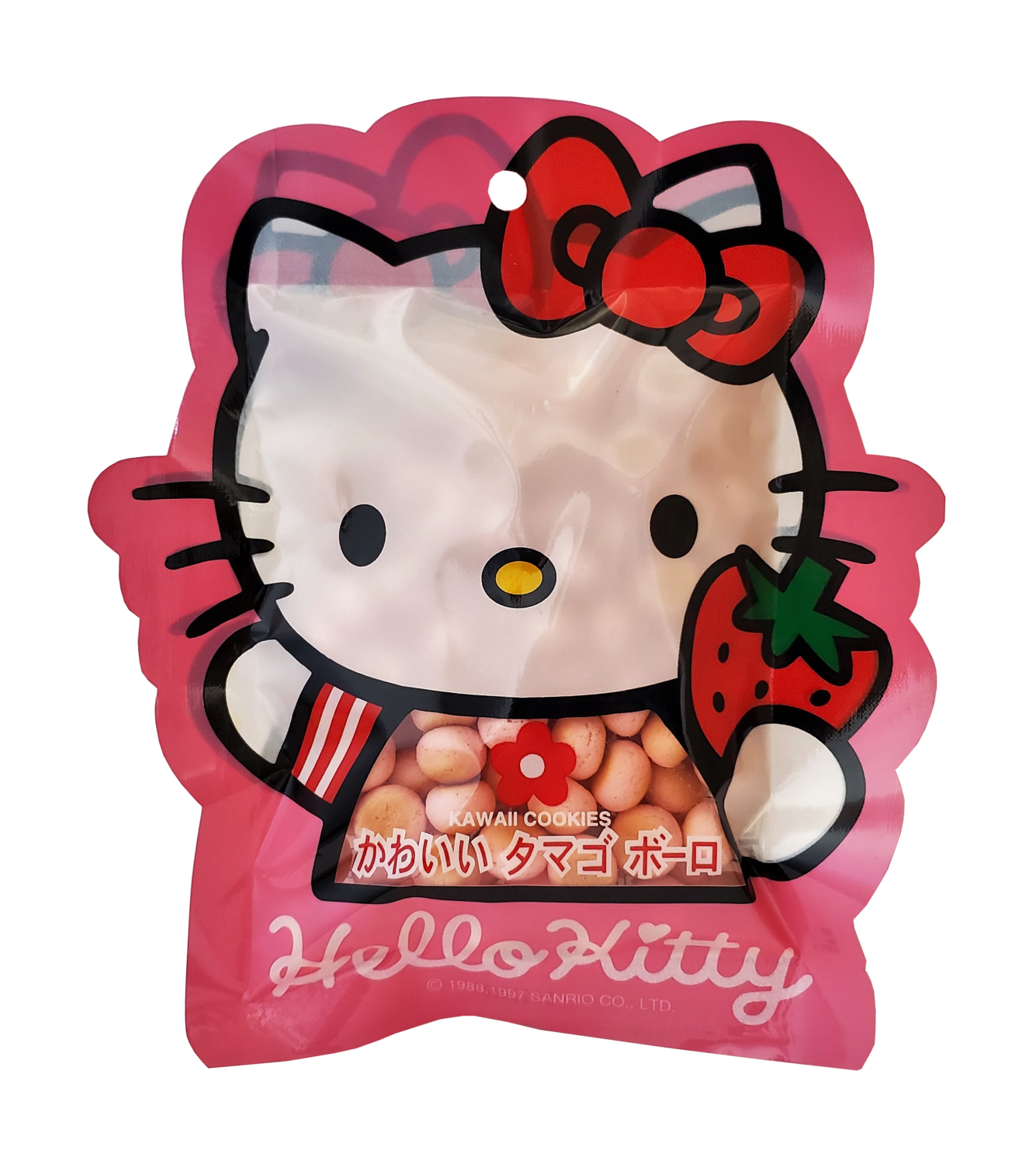 Hello Kitty Strawberry Kawaii Cookies, 2.12 Ounce