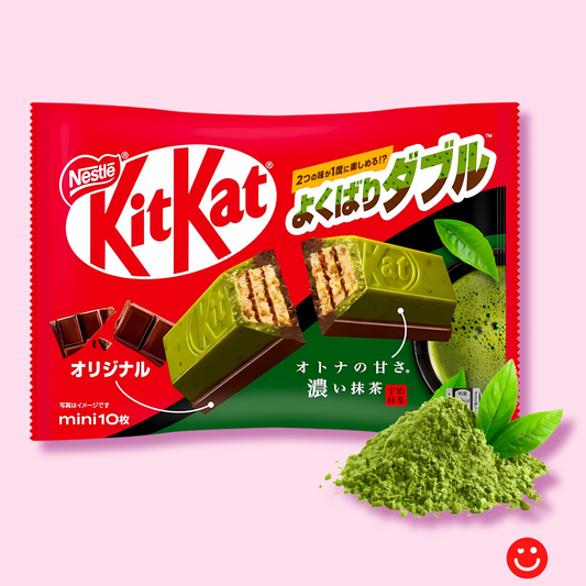 KitKat Limited Import Japanese Okubari Double Matcha Mini Pack