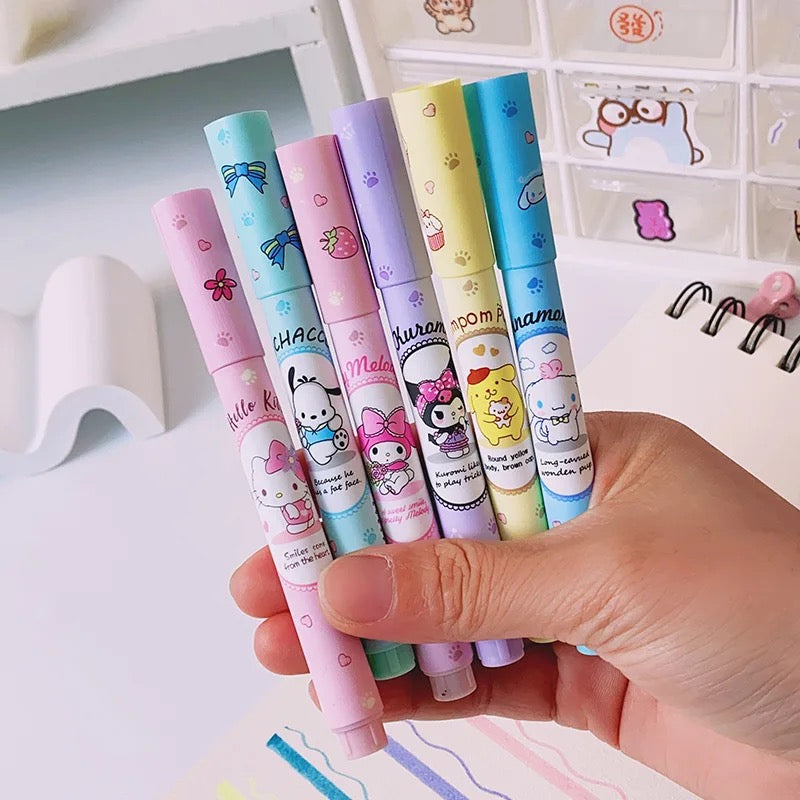 Sanrio 6pcs Higlighter