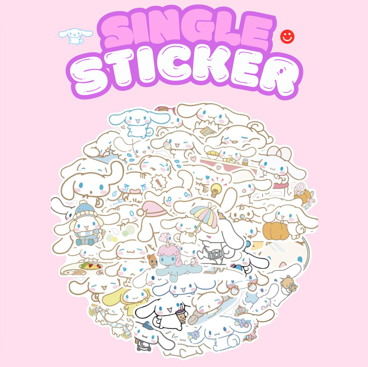 Individual Cinnamoroll Sticker