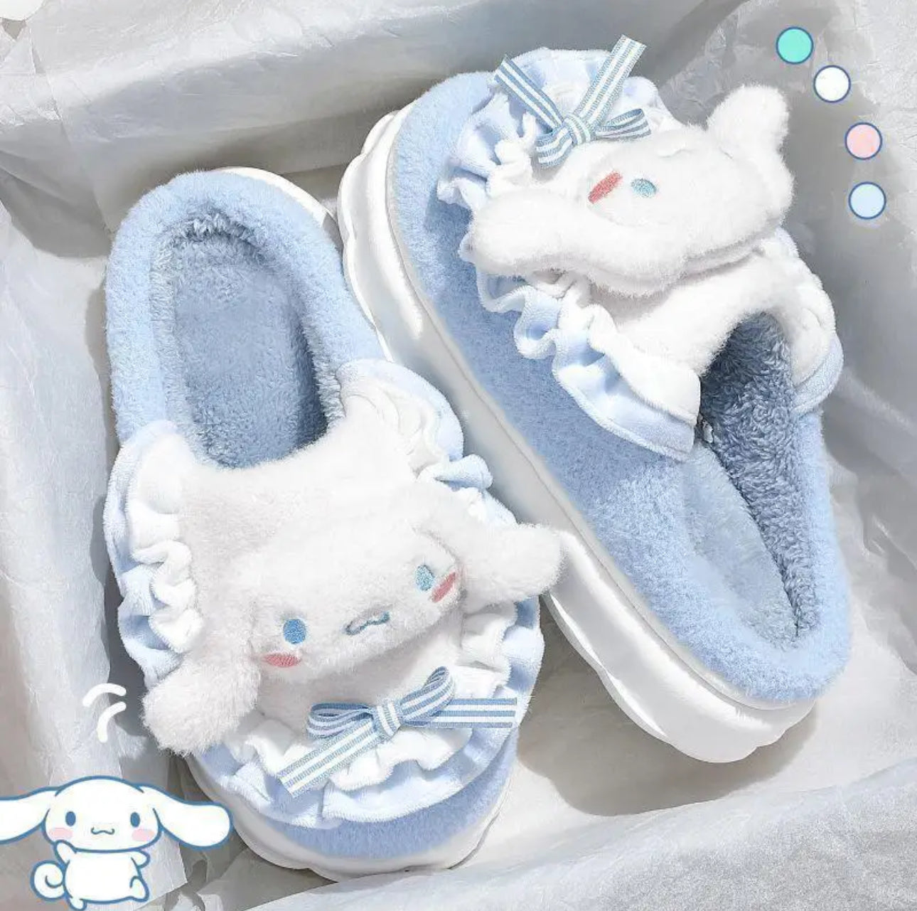 Sanrio Cinnamoroll Cozy Cloud Slippers