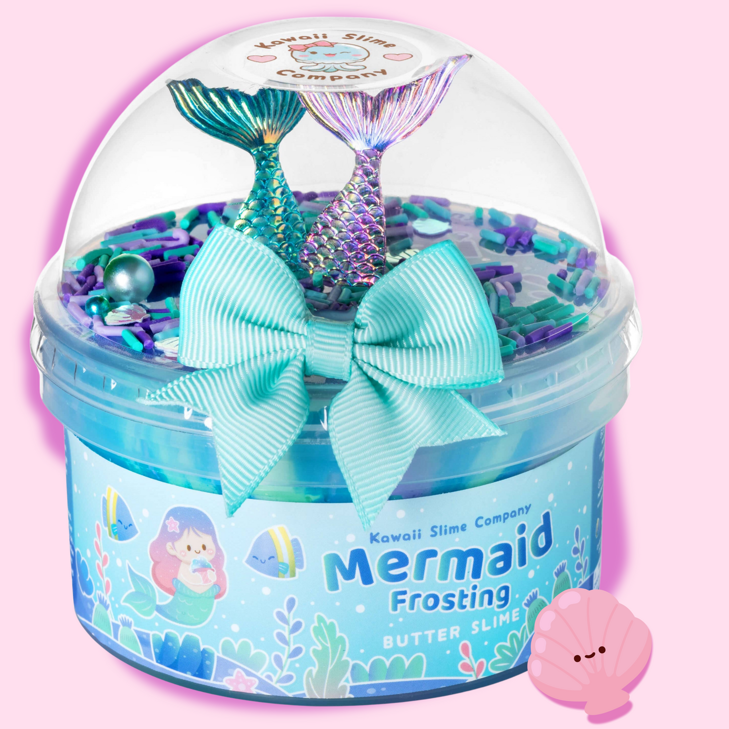 Kawaii Slime Co. Mermaid Frosting Butter Slime