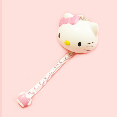 Sanrio Hello Kitty Kawaii Measuring Tape Keychain