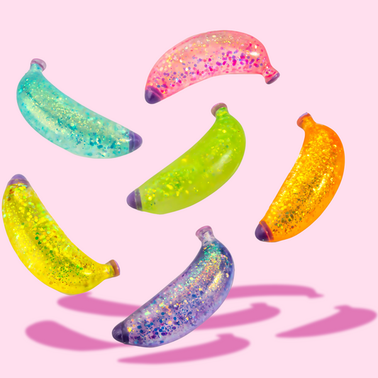 Gummy 3D Kawaii Banana Sensory Squishy Toy