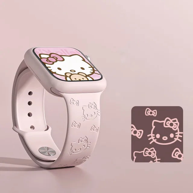 Hello Kitty Soft Silicone Watch Strap