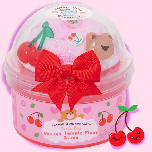 Kawaii Slime Co. Bears Best Shirley Temple Float 2 Slimes In 1