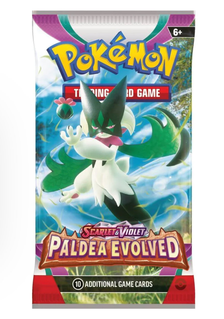 POKÉMON TCG Scarlet & Violet 2: Paldea Evolved Booster Pack