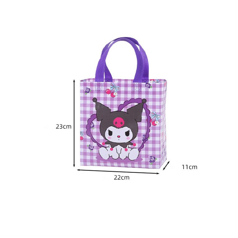 Sanrio Characters Water Resistant Woven Tote Gift Bag