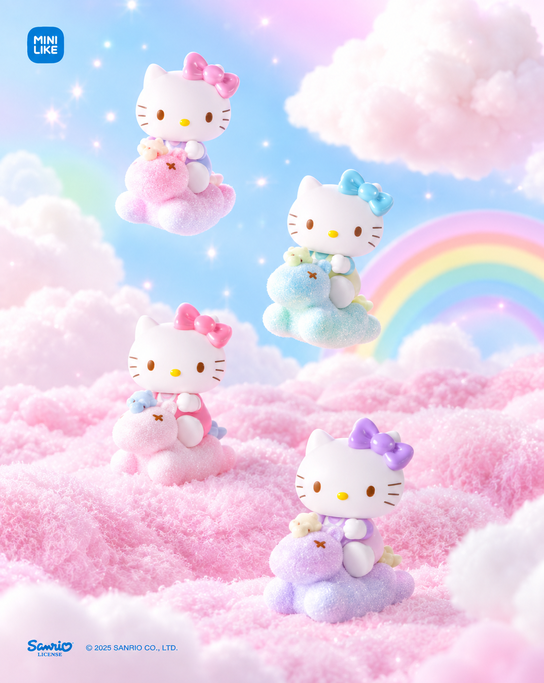 Moetch Hello Kitty Childlike Pony Series Moetch Bean Blind Bag