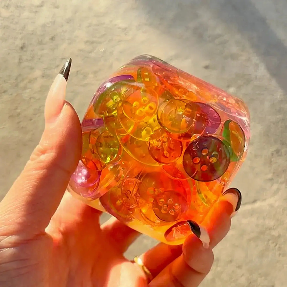 Chiboki Colorful Button Jelly Squishy