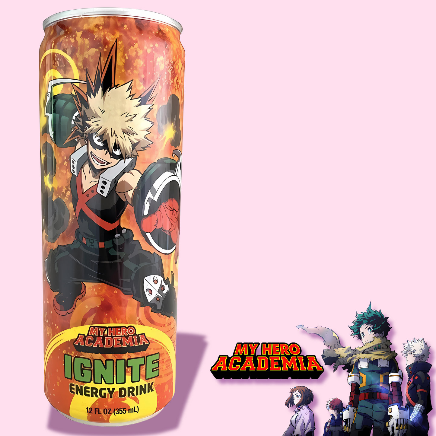 My Hero Academia Ignite Energy Drink