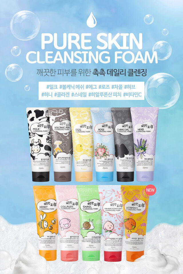 Esfolio Clean Skin Milk Cleansing Foam