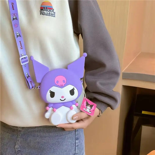 Kawaii Kuromi Purple Fashion Small Bag