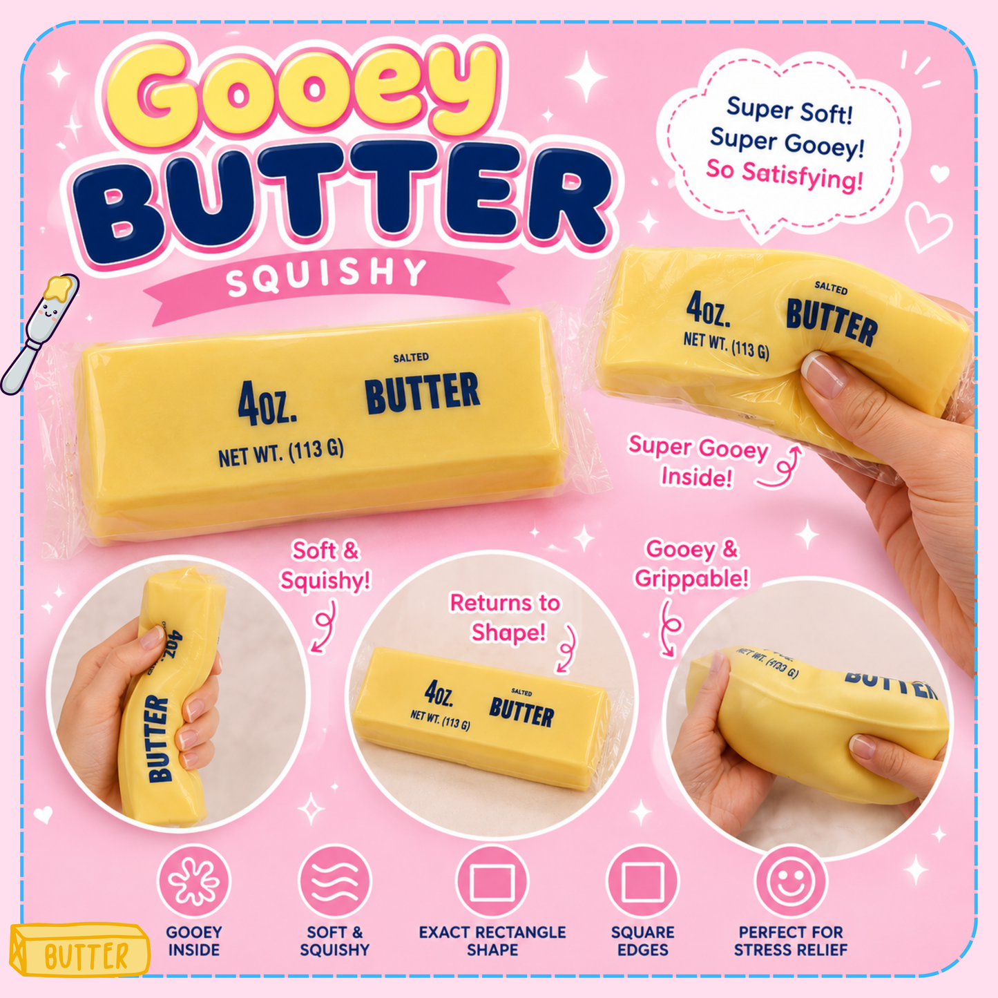 Gooey Butter Squishy