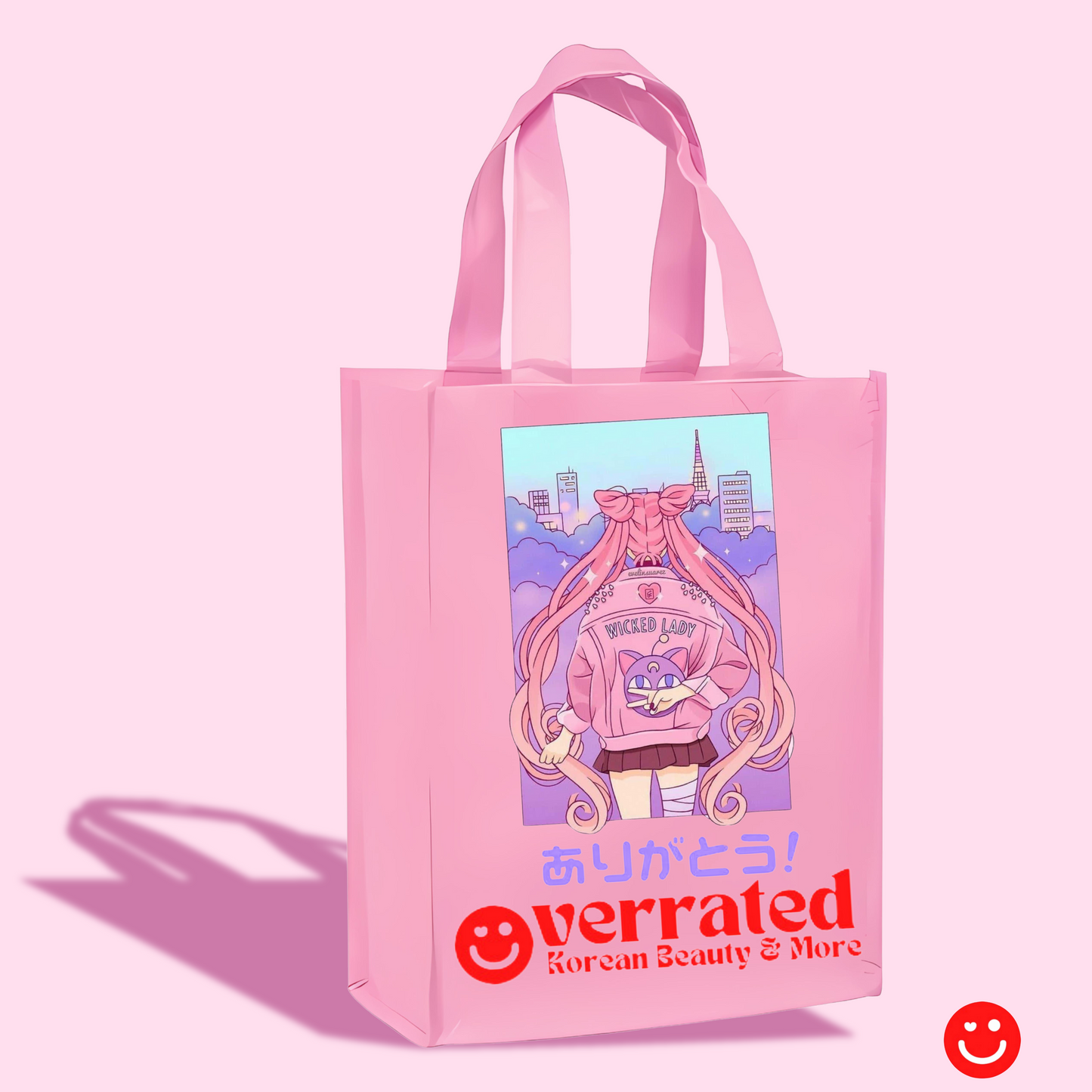 REUSABLE OVERRATED SHOPPER /TOTE