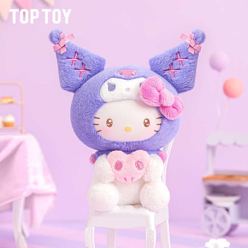 Top Toy Sanrio Characters Kuromi Party Keychain Series Plush Blind Box