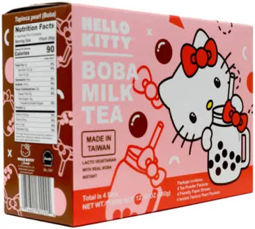 Hello kitty boba milk tea kit