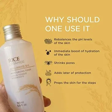 THE FACE SHOP - Rice & Ceramide Moisturizing Toner 150ml