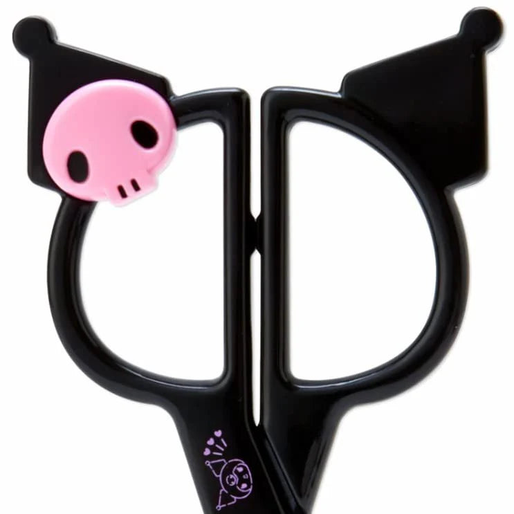 Sanrio Kuromi Face Shaped Craft and Paper Cutting Scissors