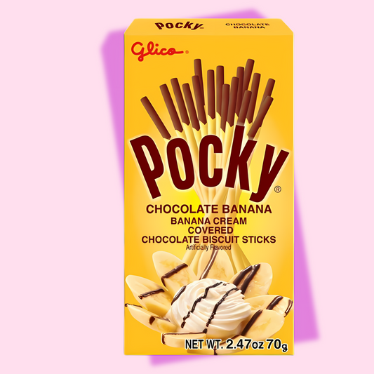 Pocky Banana Cream Covered