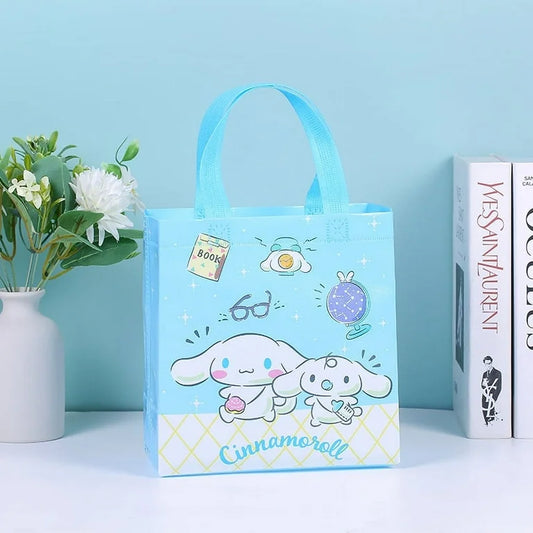 Sanrio Characters Water Resistant Woven Tote Gift Bag