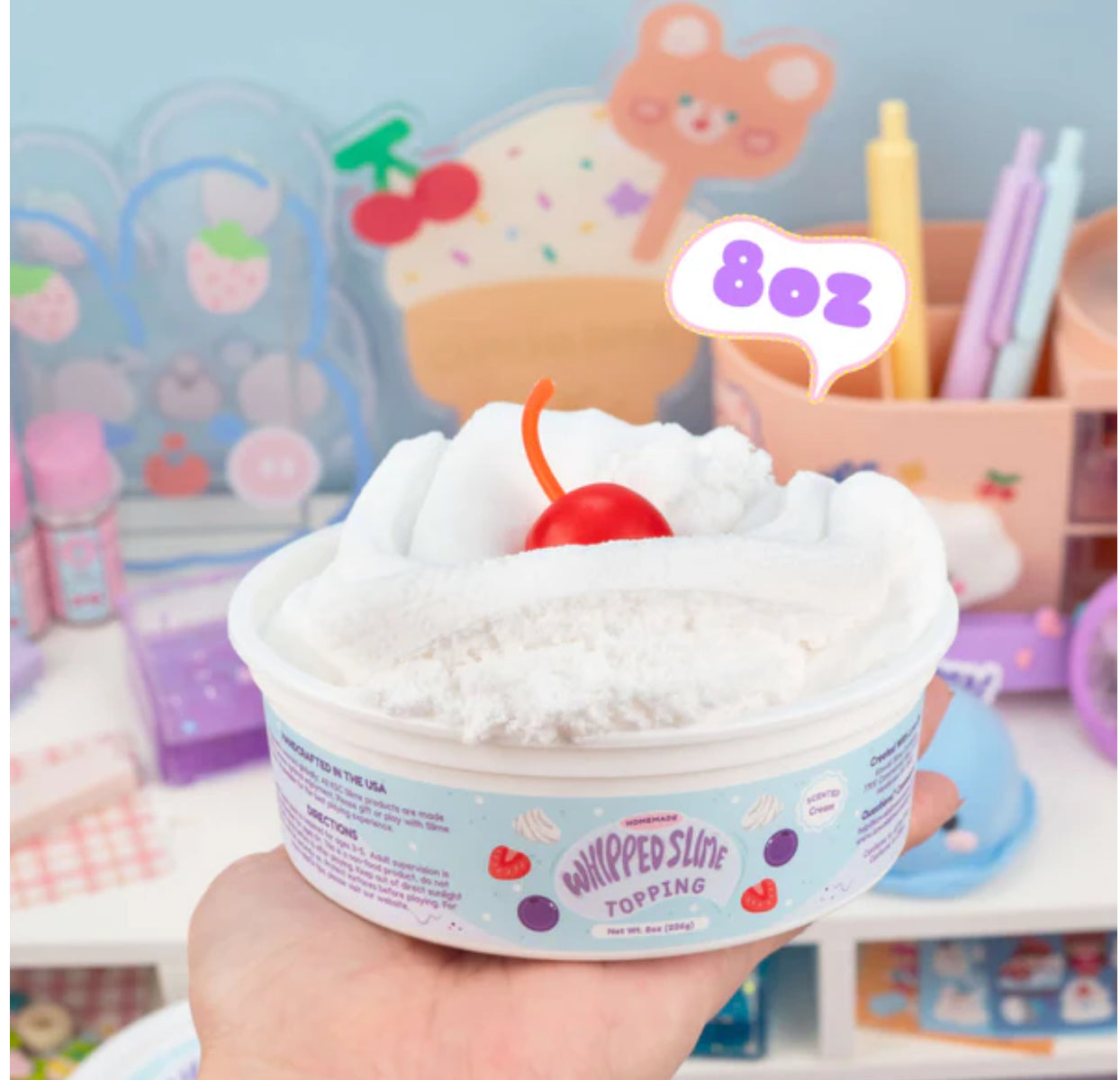 Kawaii Slime Co. Cool & Slimey Whipped Topping