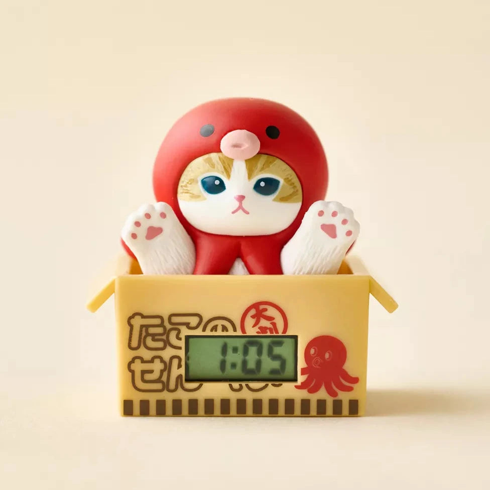 Mofusand Marine Life Meow Watch Blind Box Figure Clock