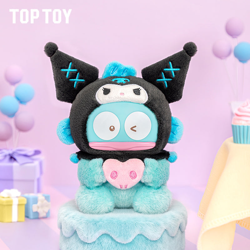Top Toy Sanrio Characters Kuromi Party Keychain Series Plush Blind Box