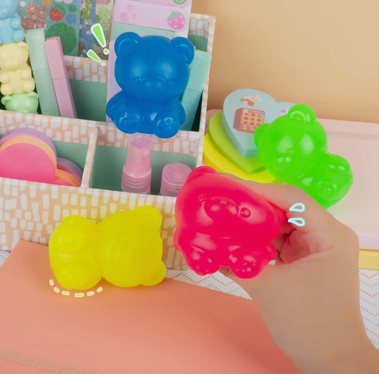 Kawaii Gooshy Mooshy Bear Sensory Toy