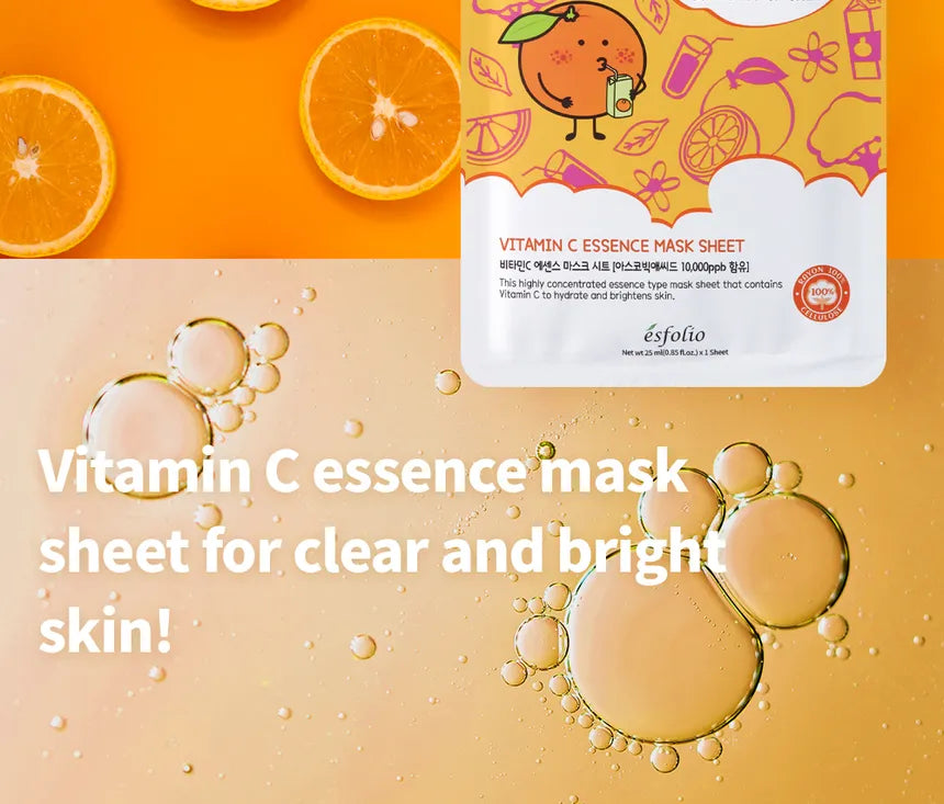 Esfolio Essence Mask Sheet Vitamin C