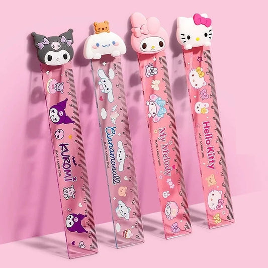 Sanrio Characters Kawaii Ruler