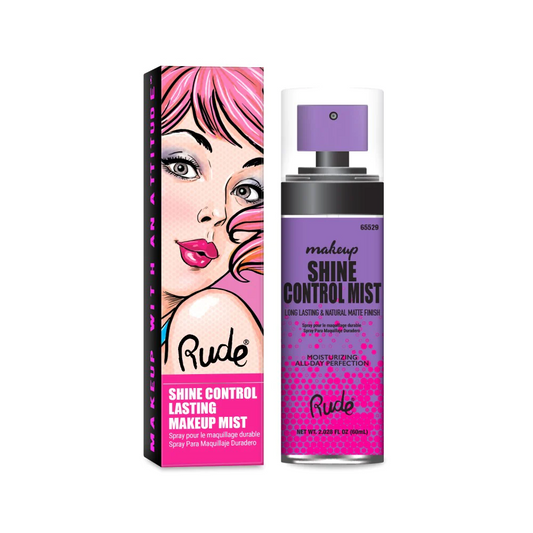 RUDE Shine Control Mist, Long Lasting & Natural Matte Finish