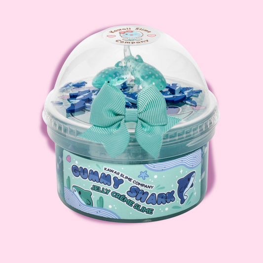 Kawaii Slime Co. Gummy Shark Jelly Creme Slime