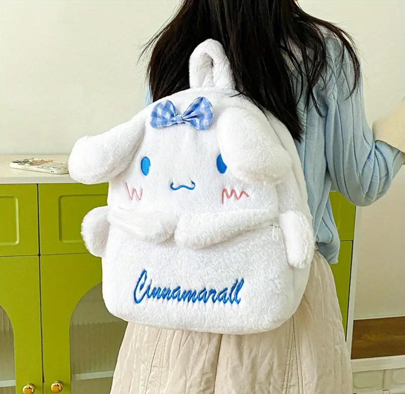 Cinnamoroll Plush Backpack Shoulder Bag