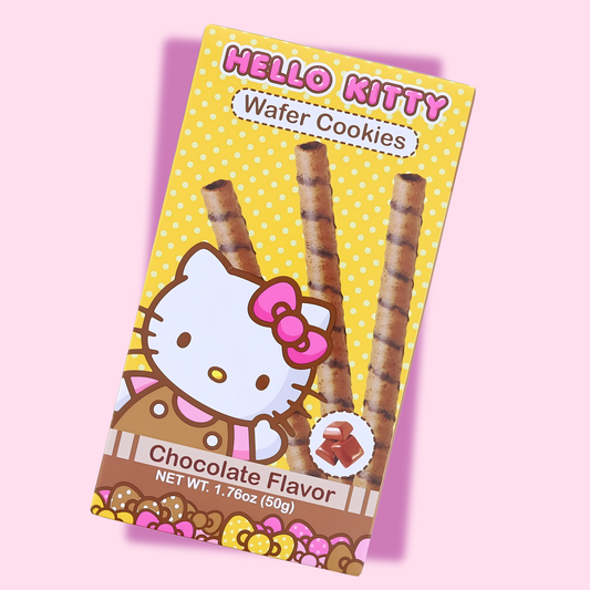 Hello Kitty Chocolate Wafer Cookies