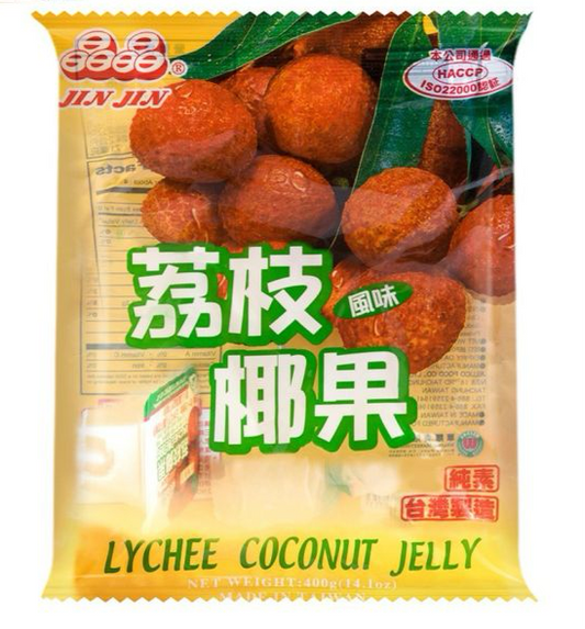 10Pk Jin Jin Lychee Jelly with Coconut