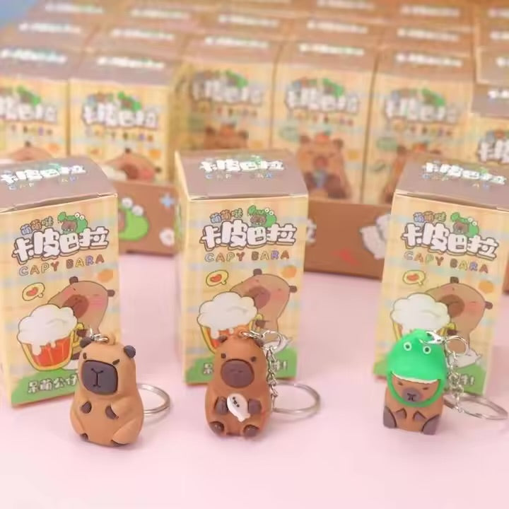 Capybara Adventures Series Keychain Blind Box