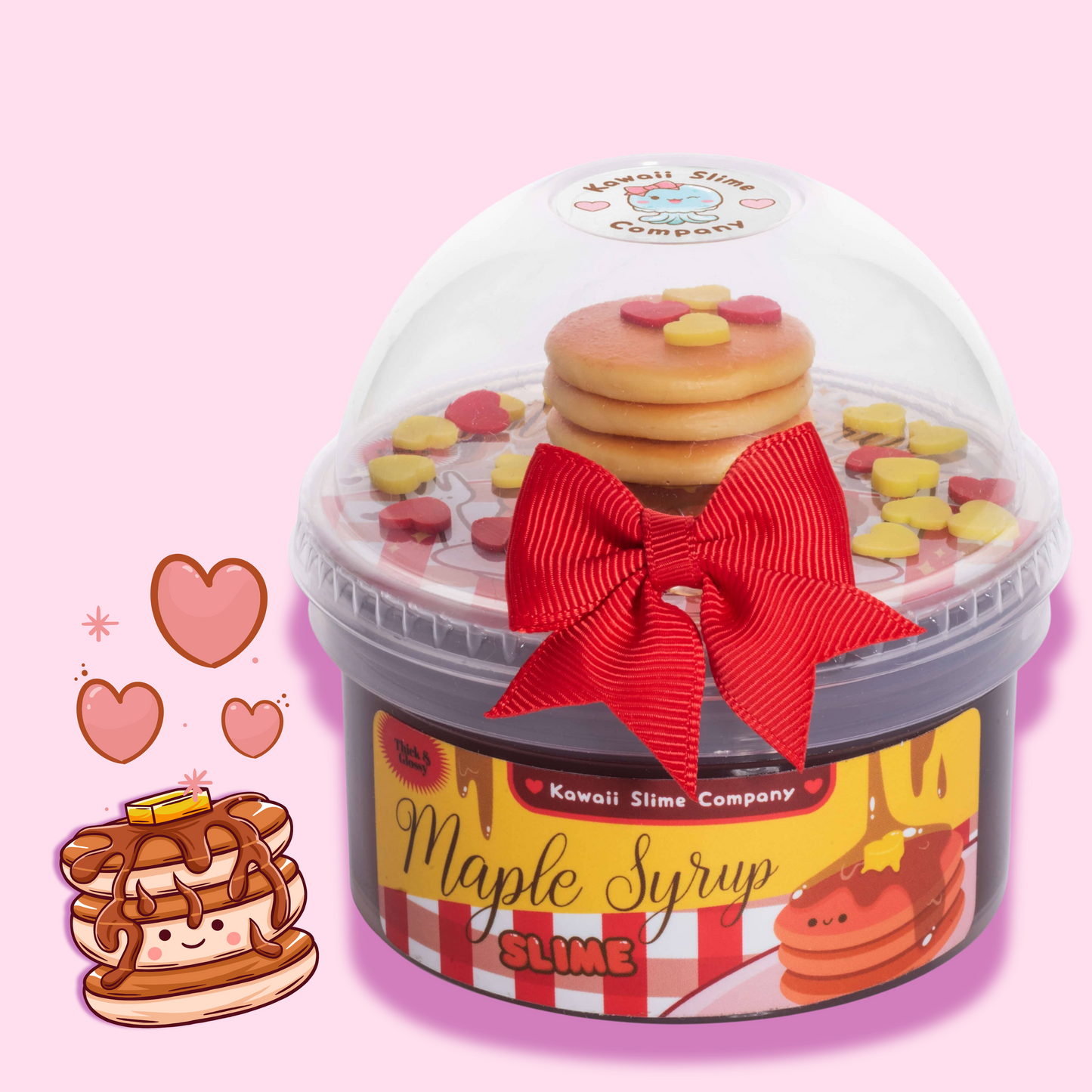 Kawaii Slime Co. Homestyle Maple Syrup Clear Slime