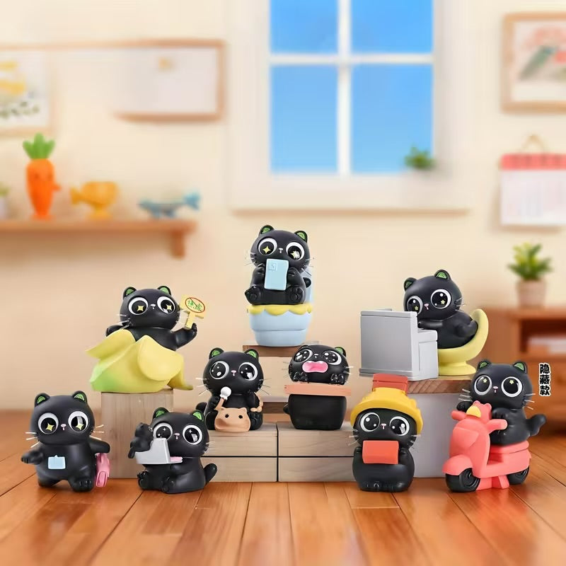 Little Black Cat’s Daily Work Blind Box